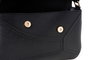 Lucky Bees Bolso 1273 Negro Cuero de Polivinilo 28x10x17 cm